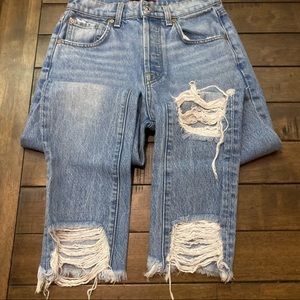 7 for all Mankind // Distressed Denim